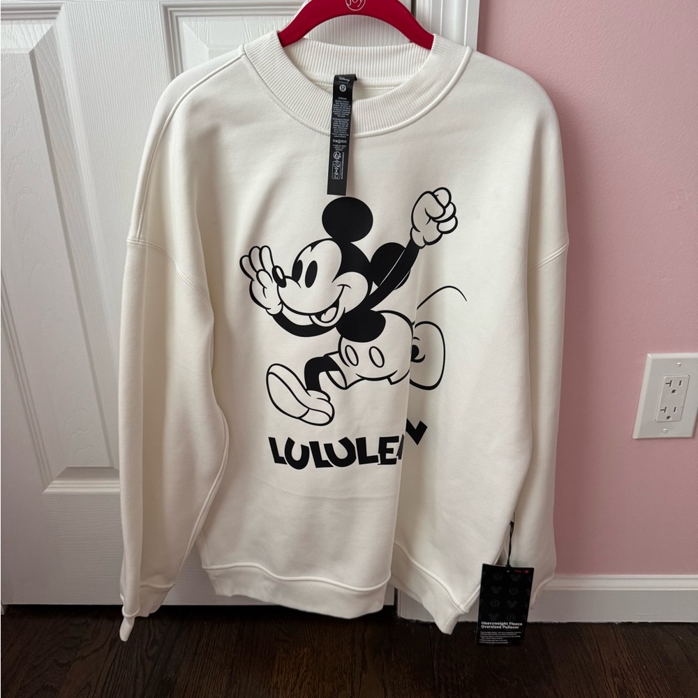 lululemon athletica Disney White Sweatshirt
